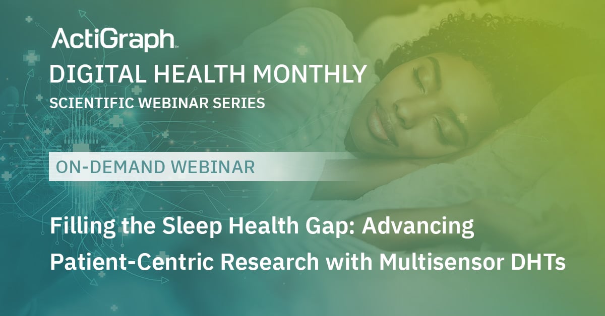 Digital Health Monthly: Sleep