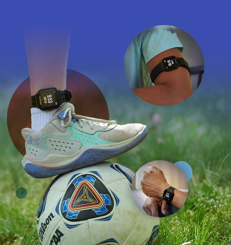 Image of wearable on ankle