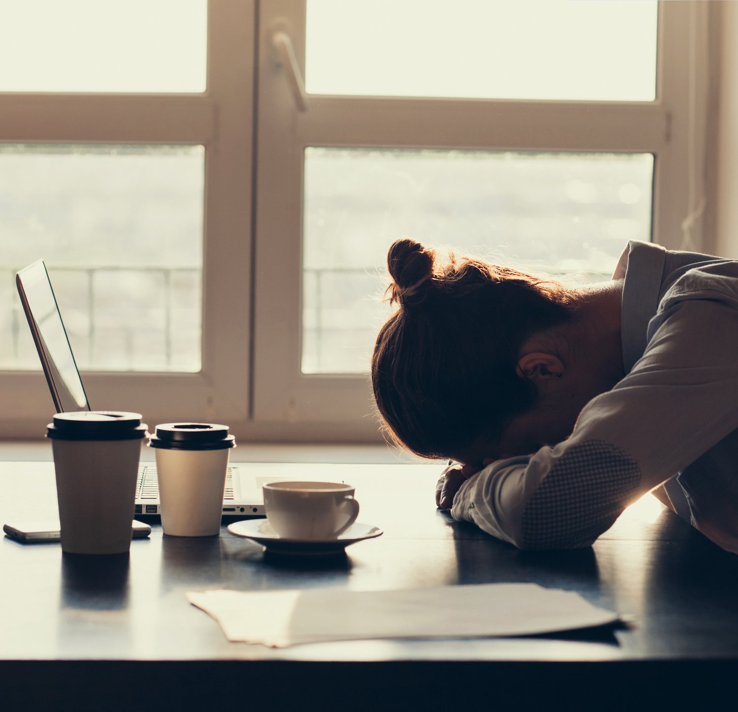 Person with Sleep Disorder