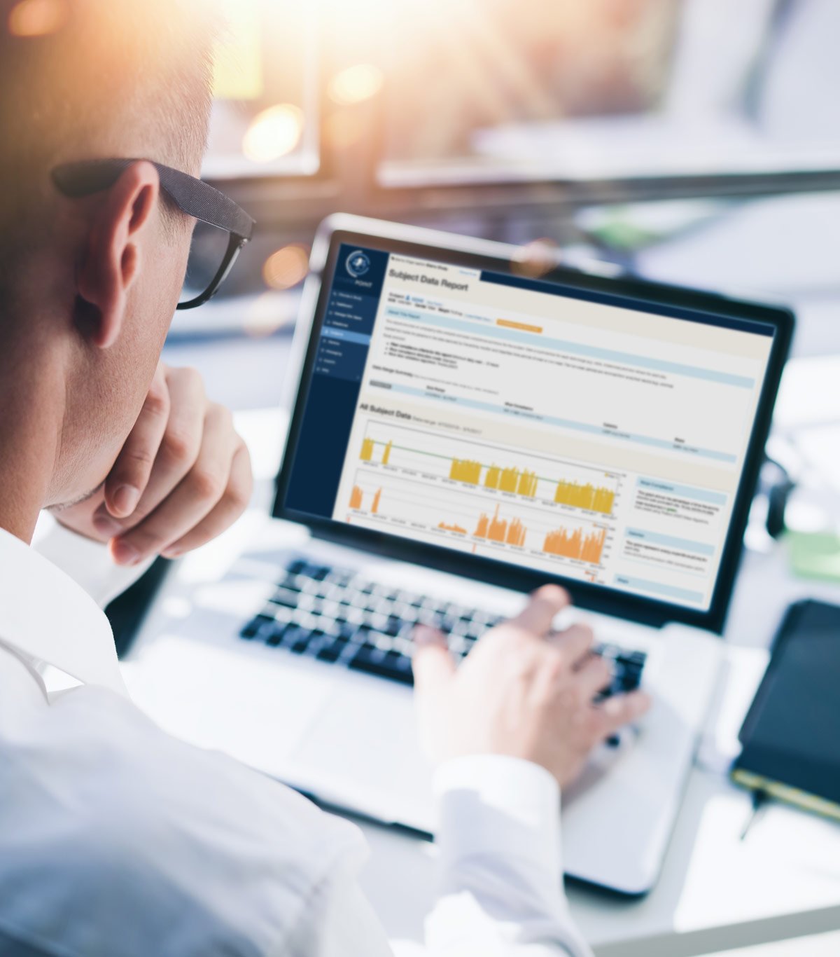 Researcher Using CentrePoint® Platform Researcher Using CentrePoint® Platform