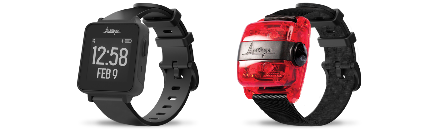 CentrePoint Insight Watch and ActiGraph wGT3X-BT